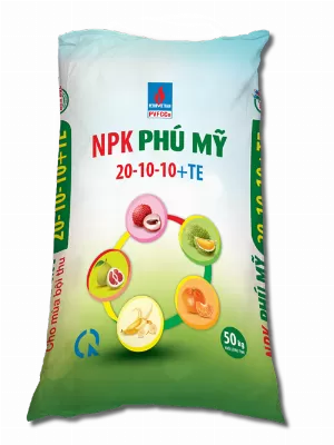 NPK Phú Mỹ 20-10-10+TE