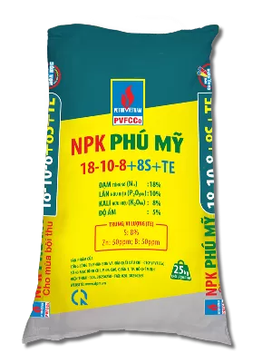 NPK Phú Mỹ 18-10-8+8S+TE Miền Bắc