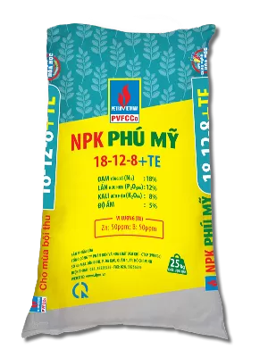 NPK Phú Mỹ 18-12-8+TE Miền bắc