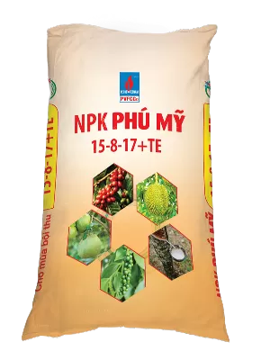 NPK Phú Mỹ 15-8-17+TE