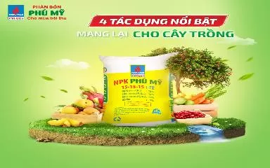 4 outstanding effects of Phu My NPK to plants