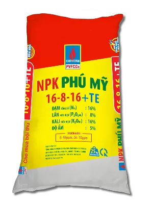 NPK Phú Mỹ 16-8-16+TE Miền bắc