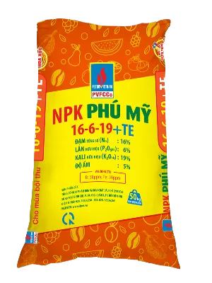 NPK Phú Mỹ 16-6-19+TE